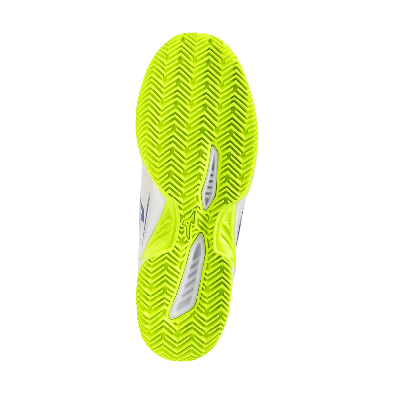 Zapatillas Mizuno Break Shot 5 CC Blanco/Amarillo 2026