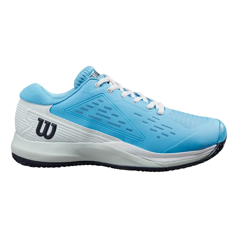 Rush Pro Ace Sandplatzschuh Damen - hellblau, weiß