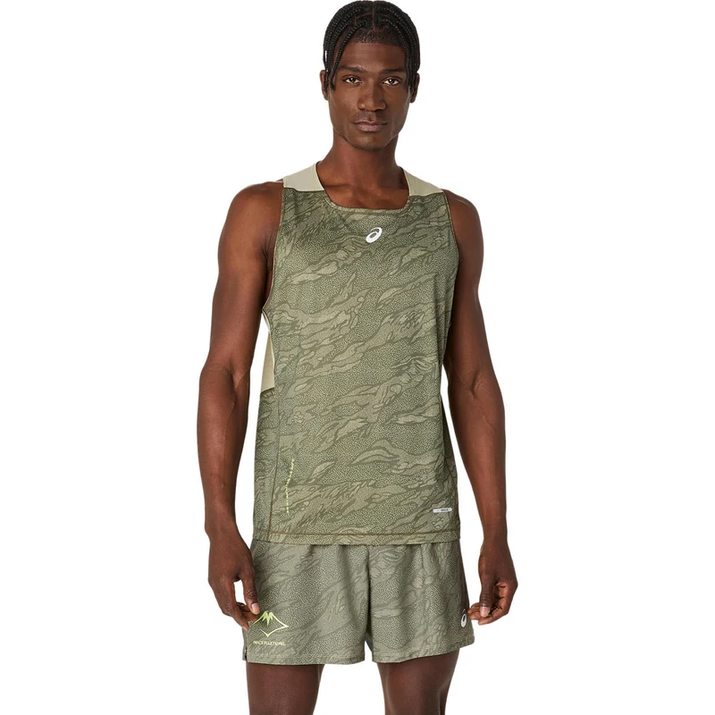Fujitrail Laufshirt Herren-Grün,Schwarz