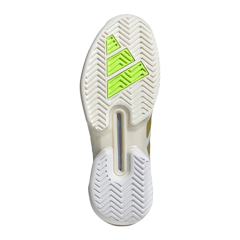 adizero Ubersonic 5 Allcourtschuh Herren - weiß, gold