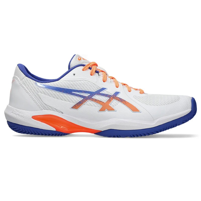 Asics Padelschoen Solution Swift FF 2 Padel Heren Wit Oranje