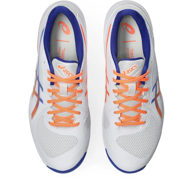 Asics Padelschoen Solution Swift FF 2 Padel Heren Wit Oranje