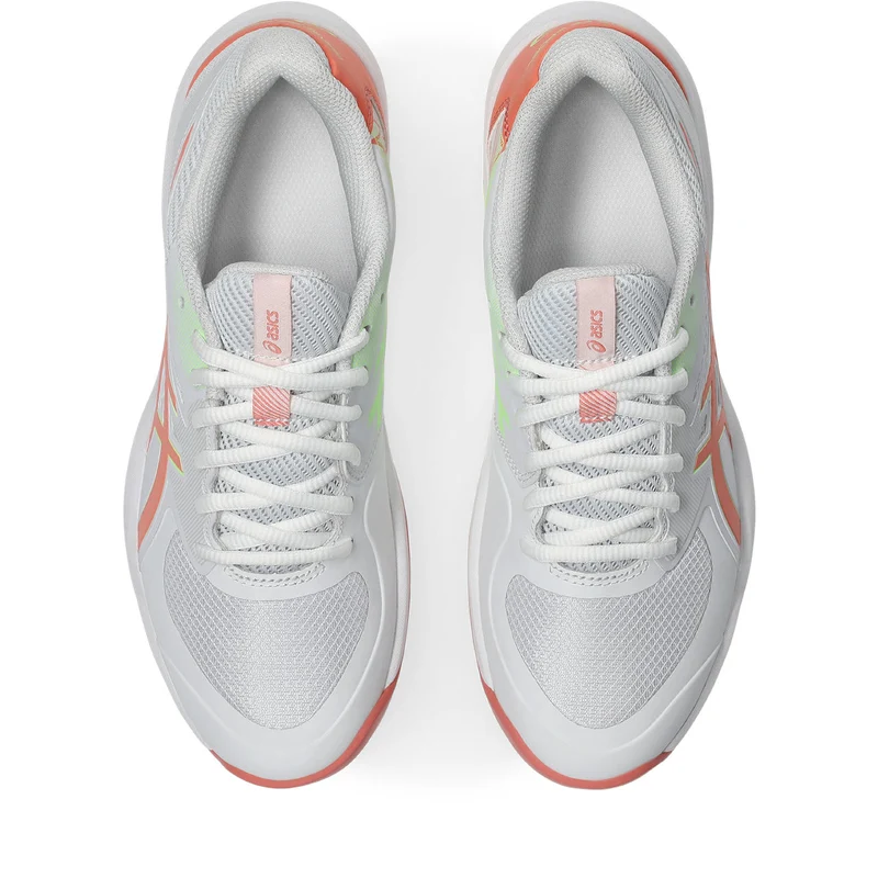 Asics Padelschoen Game FF Padel Dames Wit Oranje