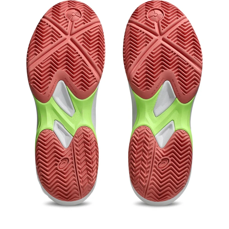 Asics Padelschoen Game FF Padel Dames Wit Oranje