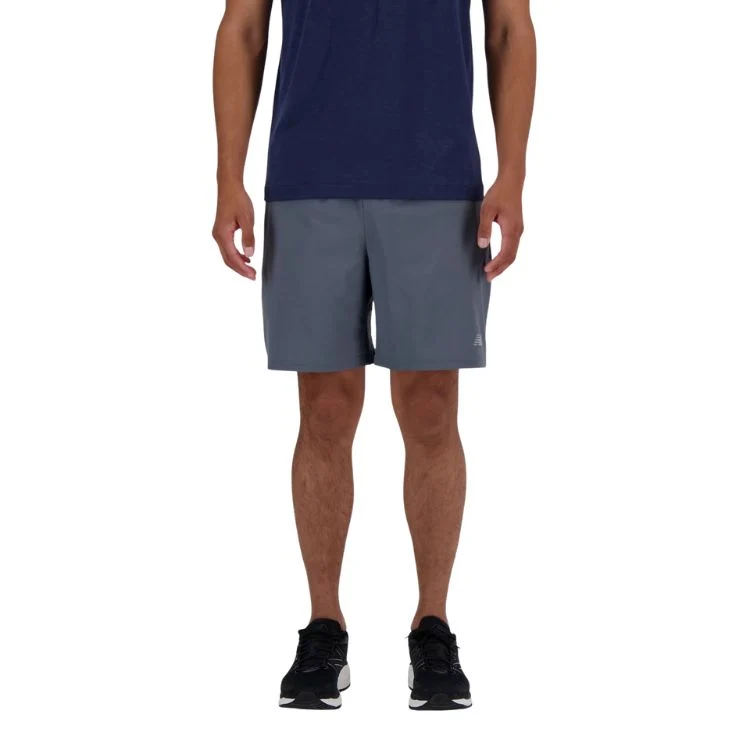 New Balance Short Sport Essential 7" Heren Grijs