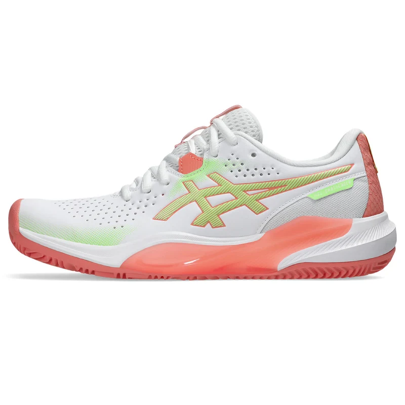 Asics Padelschoen Gel Challenger 15 Dames Wit Oranje