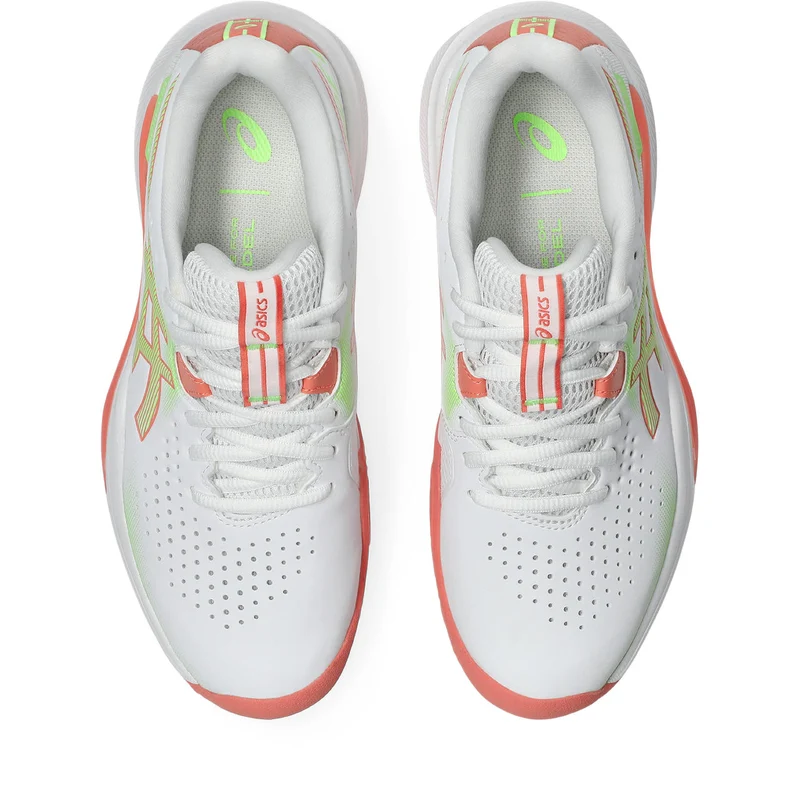 Asics Padelschoen Gel Challenger 15 Dames Wit Oranje