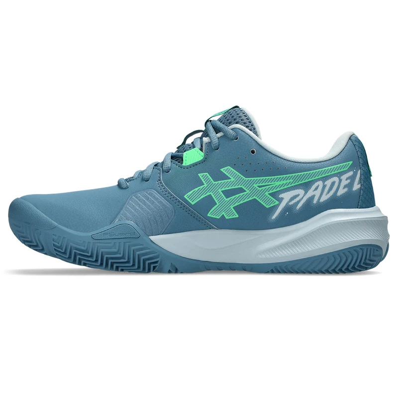 Asics Padelschoen Gel Challenger 15 Heren Blauw Groen