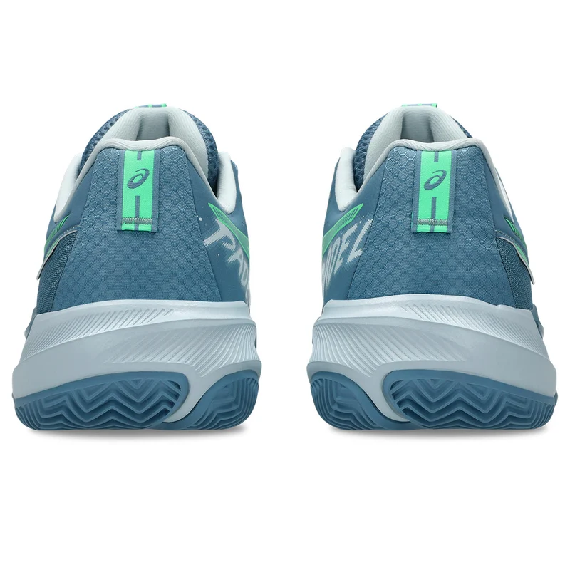 Asics Padelschoen Gel Challenger 15 Heren Blauw Groen
