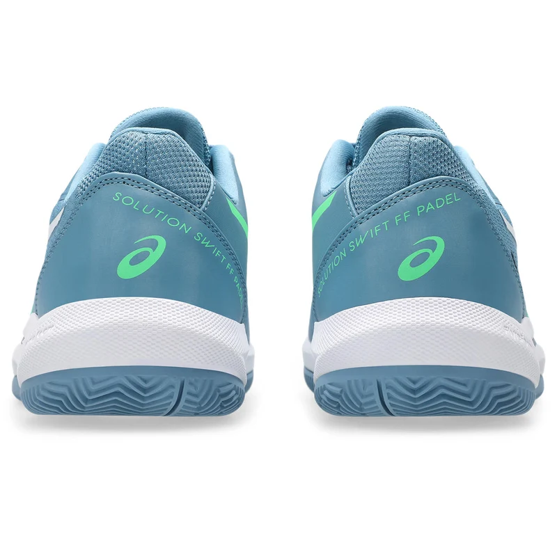 Asics Padelschoen Solution Swift FF 2 Padel Heren Blauw Groen