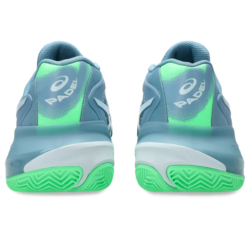 Asics Padelschoen Gel Resolution X Padel Heren Blauw Grijs