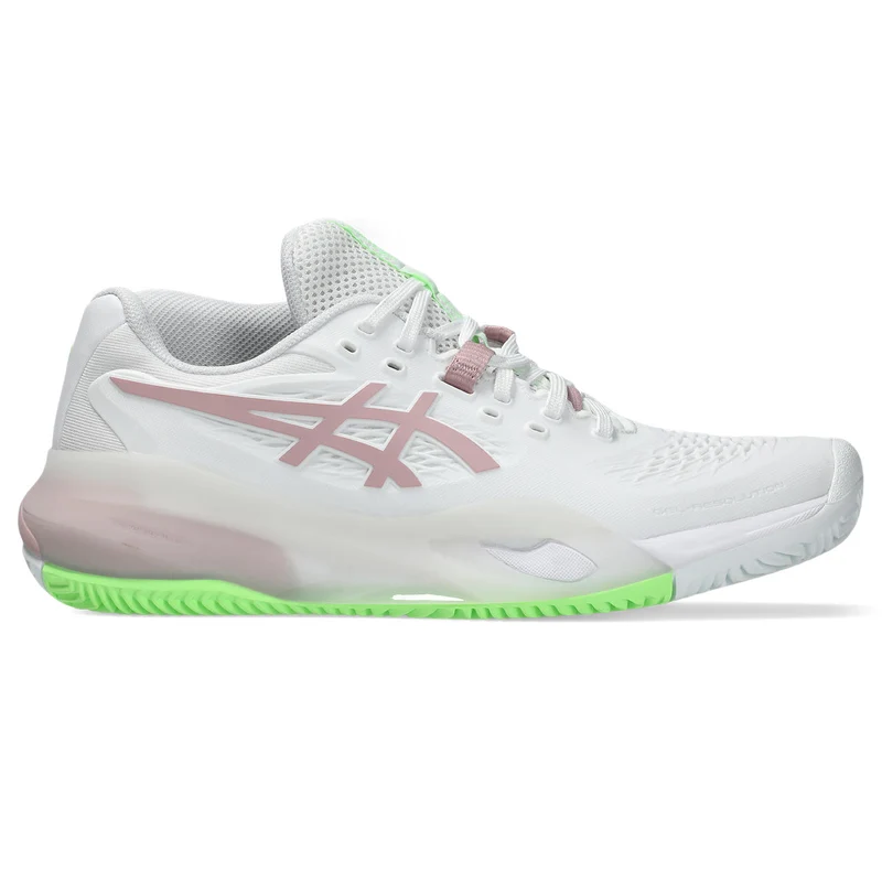 Asics Tennisschoen Gel Resolution X Clay Dames Wit Roze