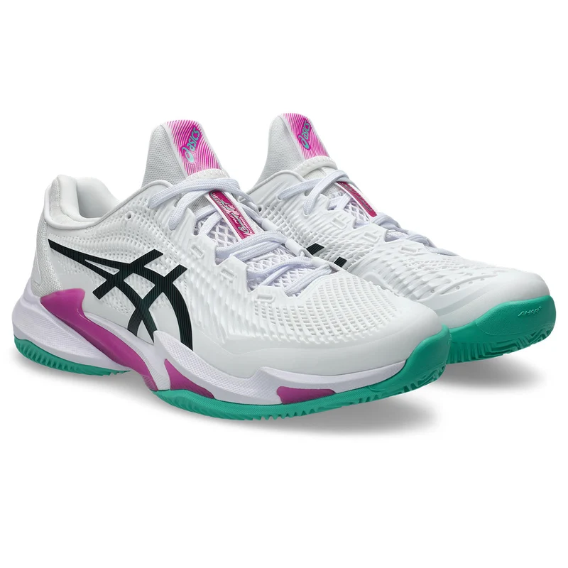 Asics Tennisschoen Court FF 3 Clay Heren Wit