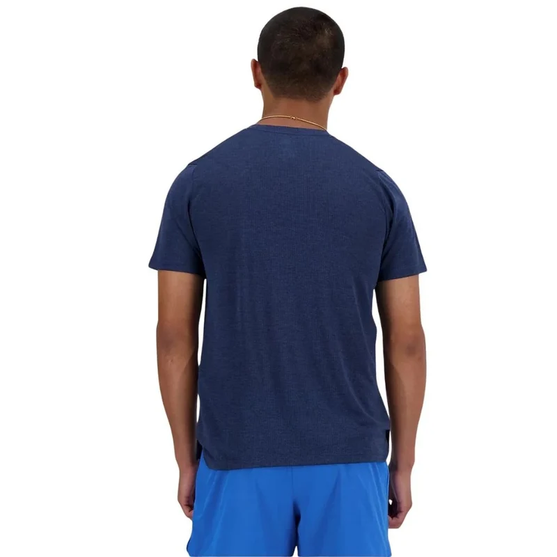 New Balance T-Shirt Athletics Heren Navy