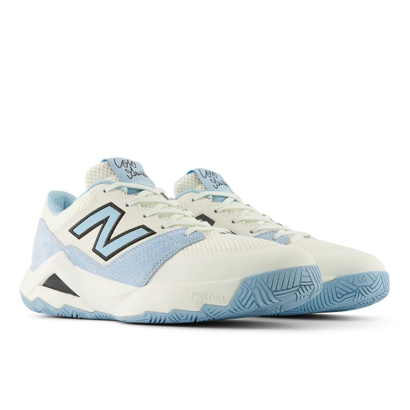 New Balance Tennisschoen Padelschoen Coco Delray Heren Wit Blauw