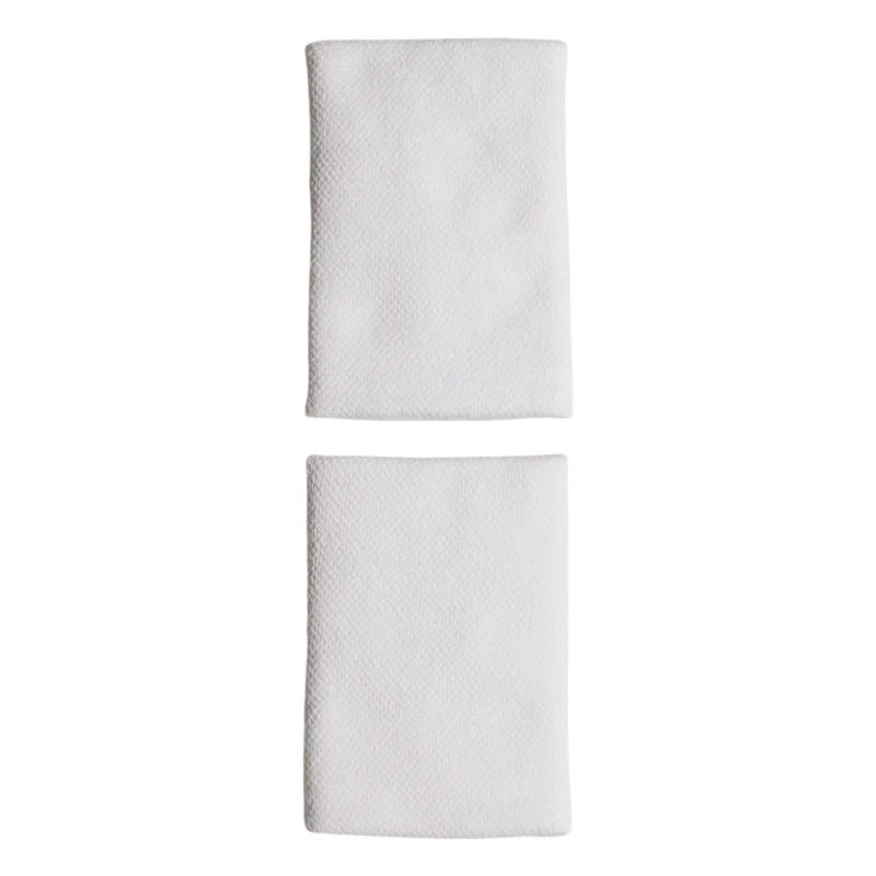 Adidas Wristbands Large (2-Pack, White)