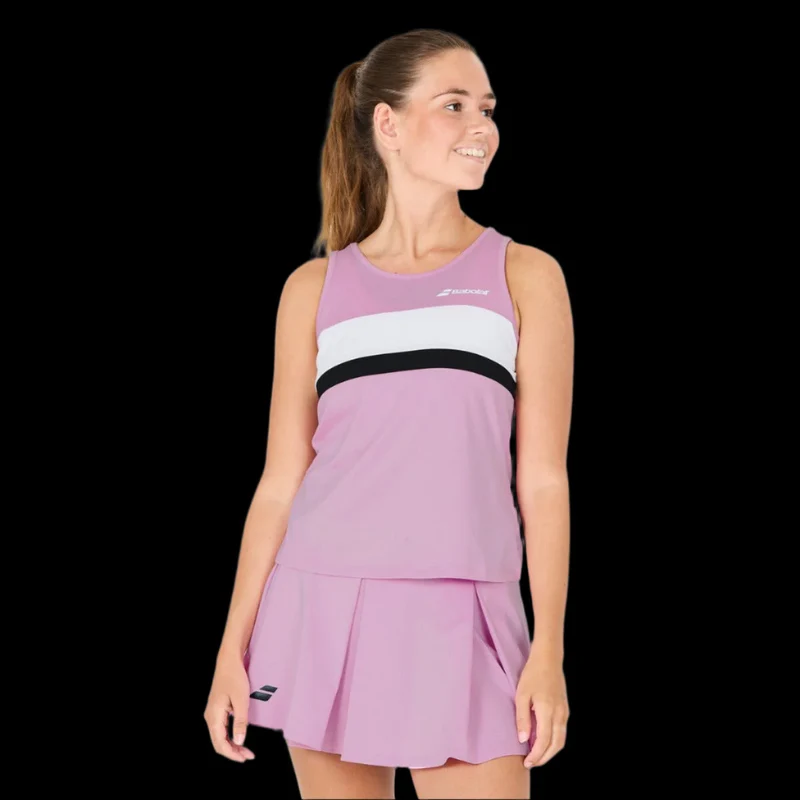 Babolat Padel Tank Woman (Lilac Chiffon)