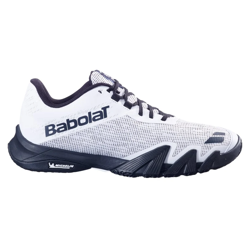 Babolat Jet Viva Men 2025 Padel Shoes (White/Black)