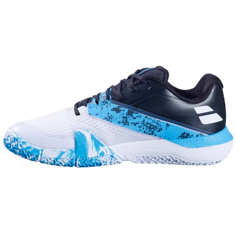 Babolat Movea 2 Padel Shoes (White/Cyan Blue)
