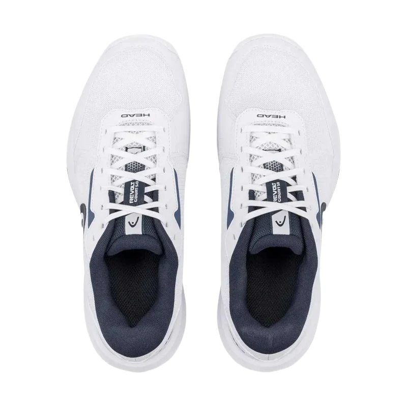 Zapatillas Head Revolt Court 5.0 White/Blueberry 2026