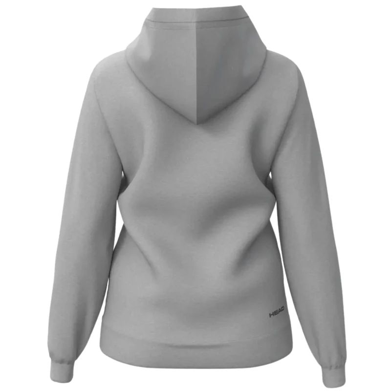 Head Club Original Hoodie FZ W Grey Melange