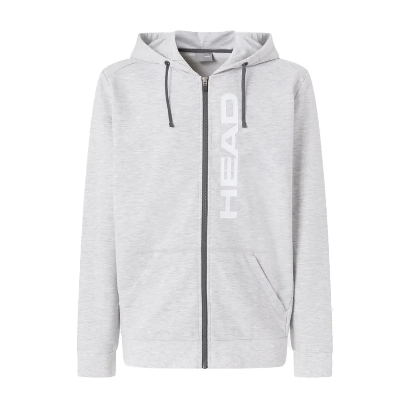 Head Club Original Hoodie FZ Grey Melange
