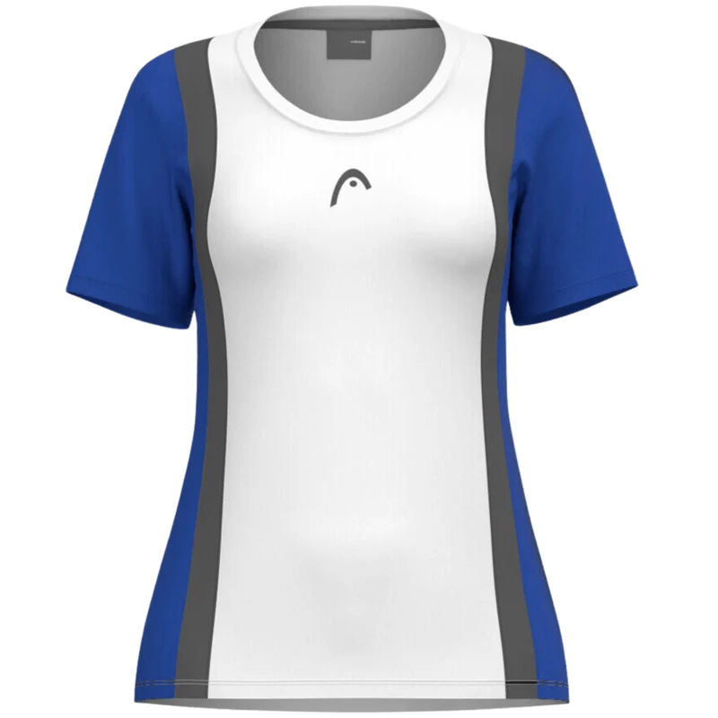 Head Club 25 Tech T-shirt W Royal/White