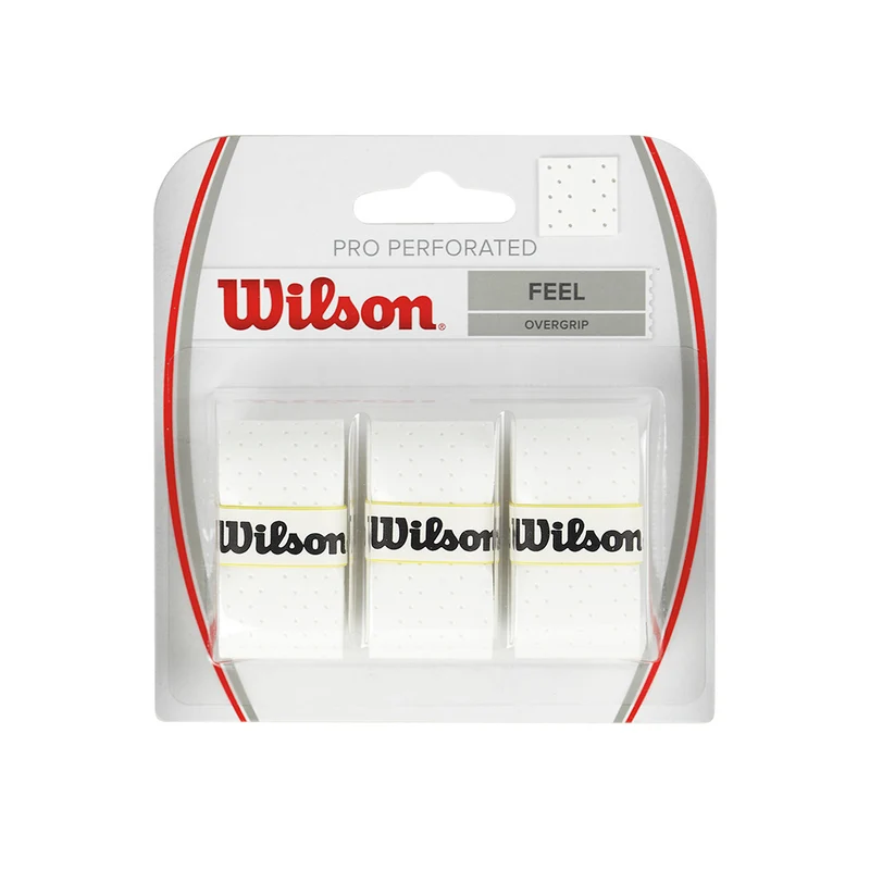 Overgrips WILSON PRO Overgrip Perforated 3 Uds White