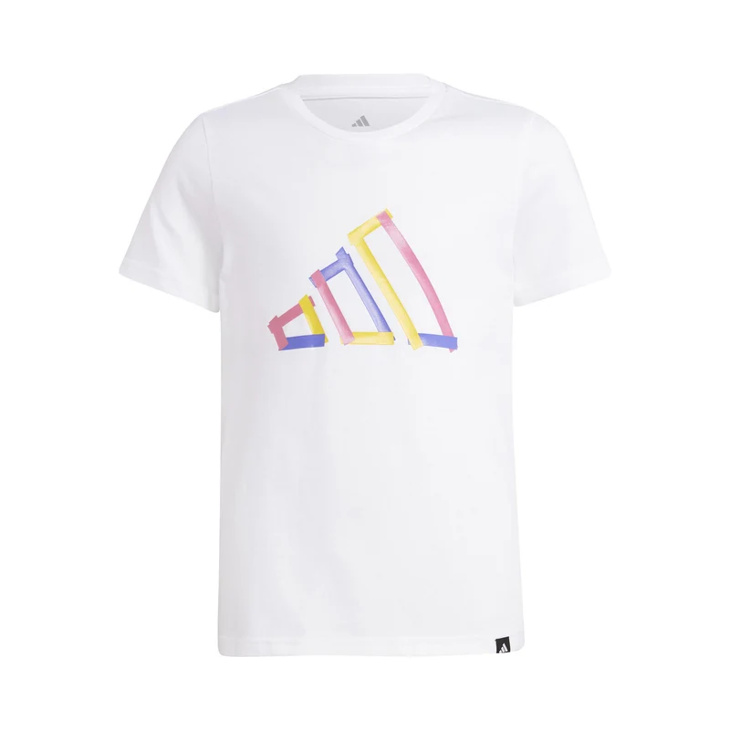 Graphic T-Shirt Kinder-Weiß,Mehrfarbig