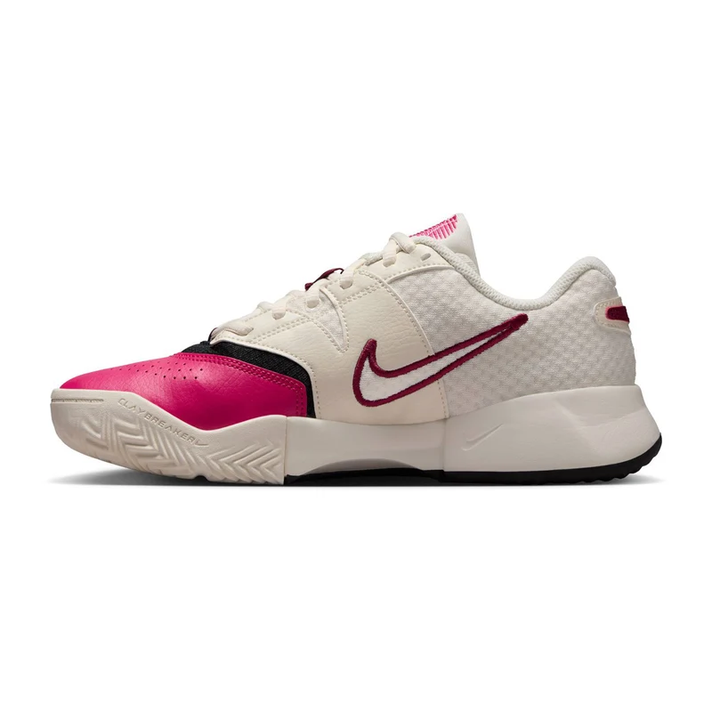 Court Lite 4 Sandplatzschuh Damen-Creme,Rot