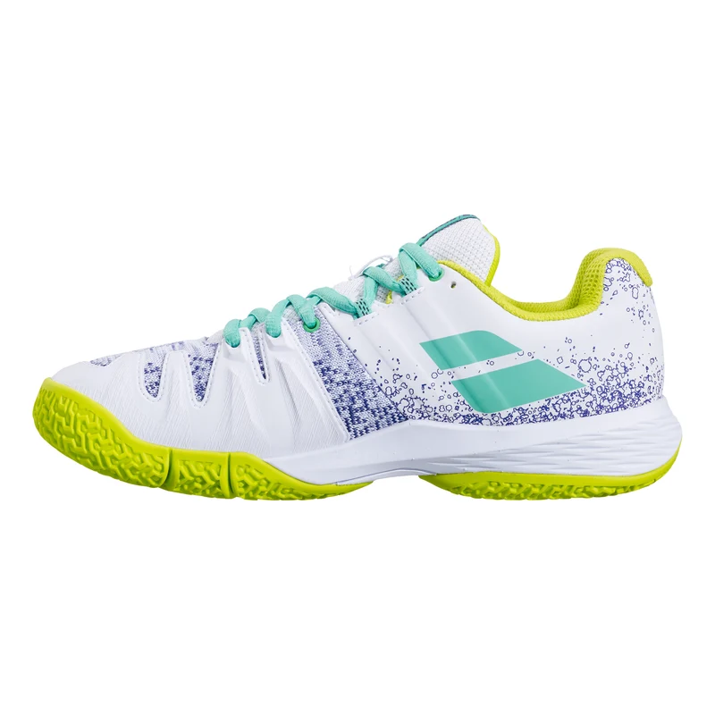 Sensa Padelschuh Damen - weiß, gelb