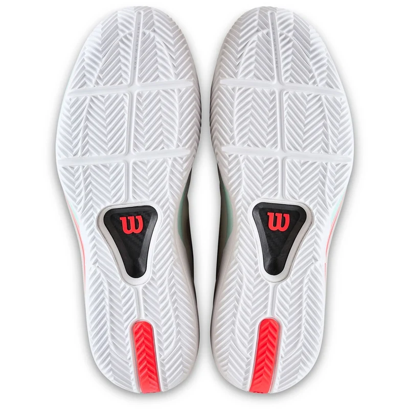 Wilson Tennisschoen Padelschoen Rush Tour 5 Clay Heren Wit
