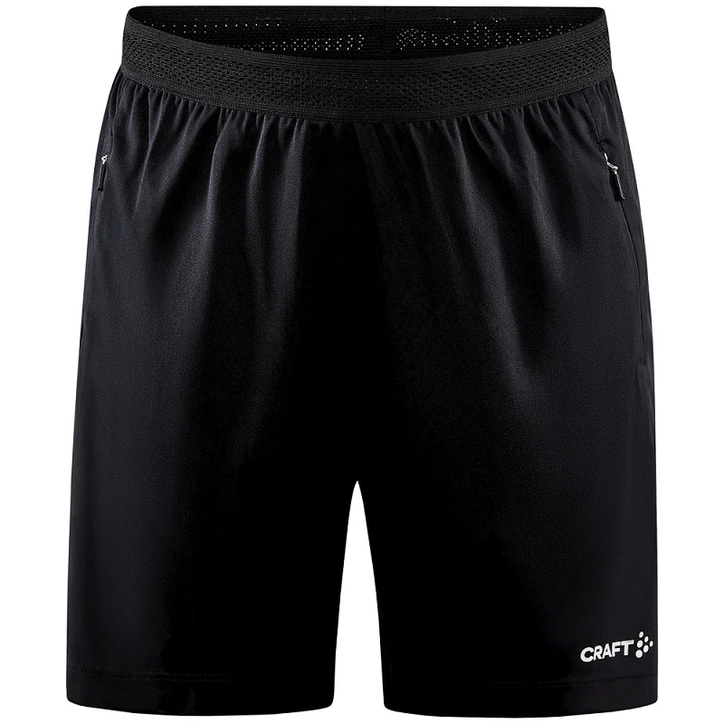 Craft Short Evolve Zip Pocket Dames Zwart