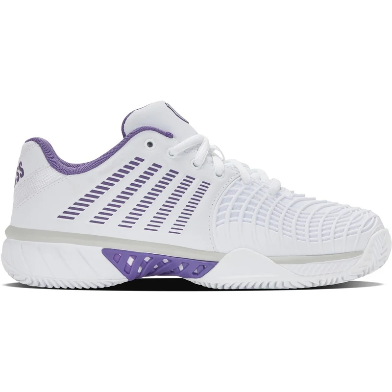K-Swiss Tennisschoen Padelschoen Express Light 3 Clay Dames Wit Paars