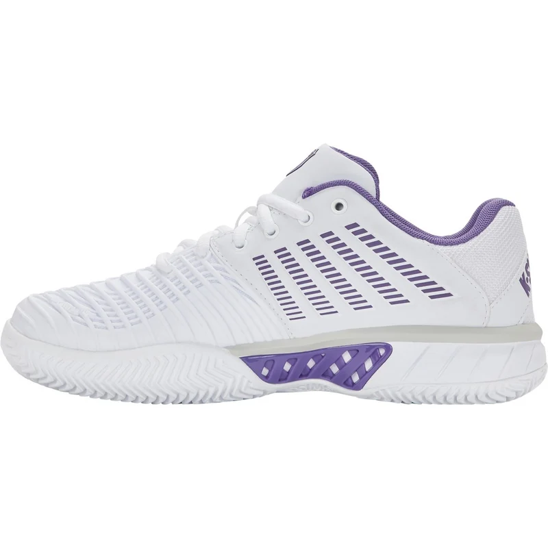 K-Swiss Tennisschoen Padelschoen Express Light 3 Clay Dames Wit Paars