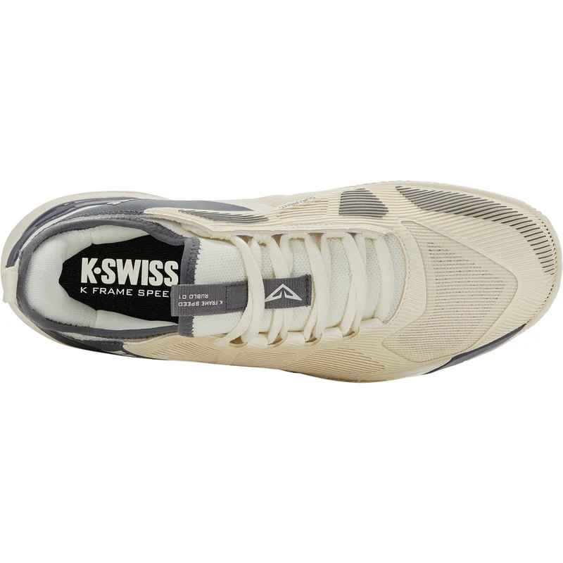 K-Swiss Tennisschoen Padelschoen K-Frame Speed Rublo Clay Heren Beige