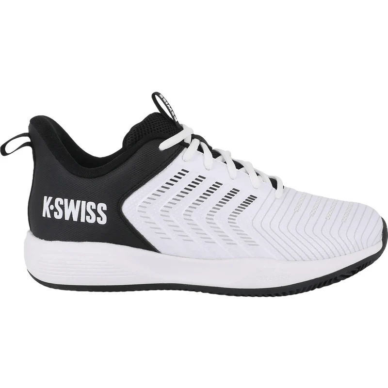 K-Swiss Tennisschoen Padelschoen Ultrashot Light Clay Heren Wit Zwart