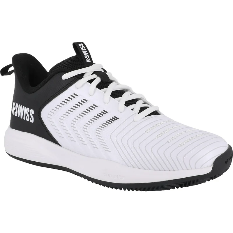 K-Swiss Tennisschoen Padelschoen Ultrashot Light Clay Heren Wit Zwart