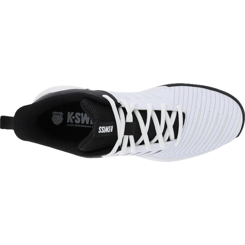 K-Swiss Tennisschoen Padelschoen Ultrashot Light Clay Heren Wit Zwart