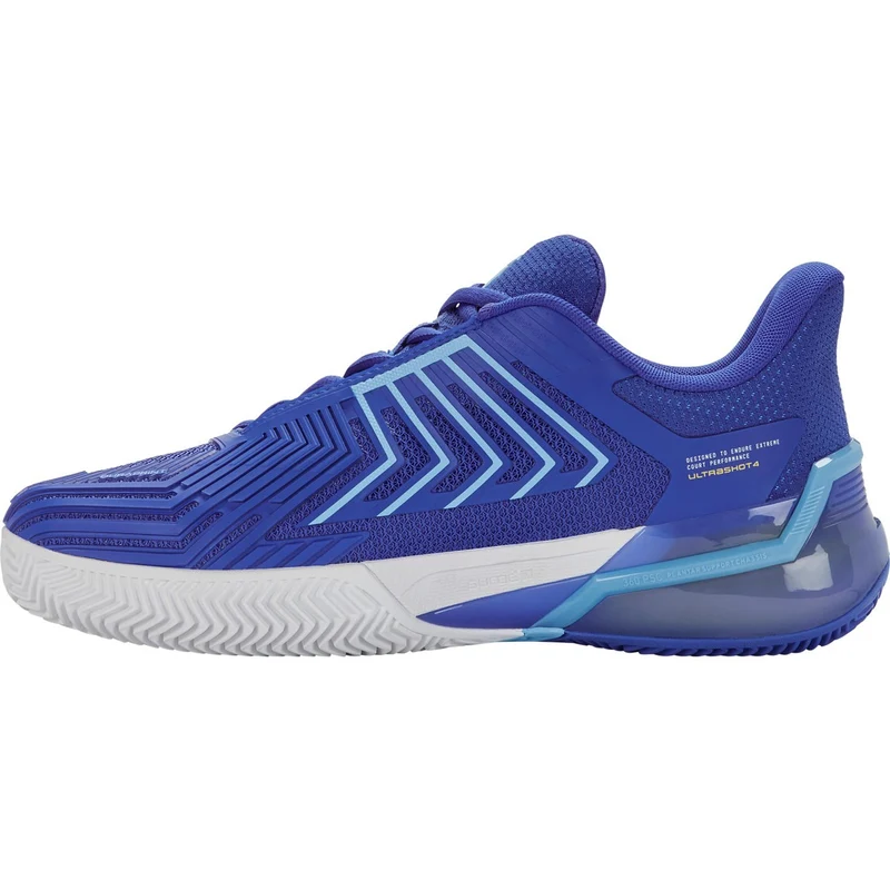 K-Swiss Tennisschoen Padelschoen Ultrashot 4 Clay Heren Blauw