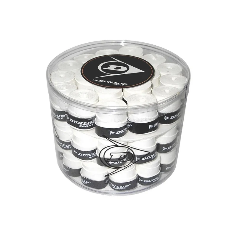 Dunlop Overgrips Tour Dry White (60x)