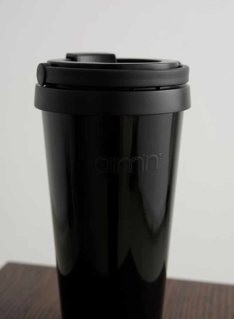 Glossy Black To Go Mug