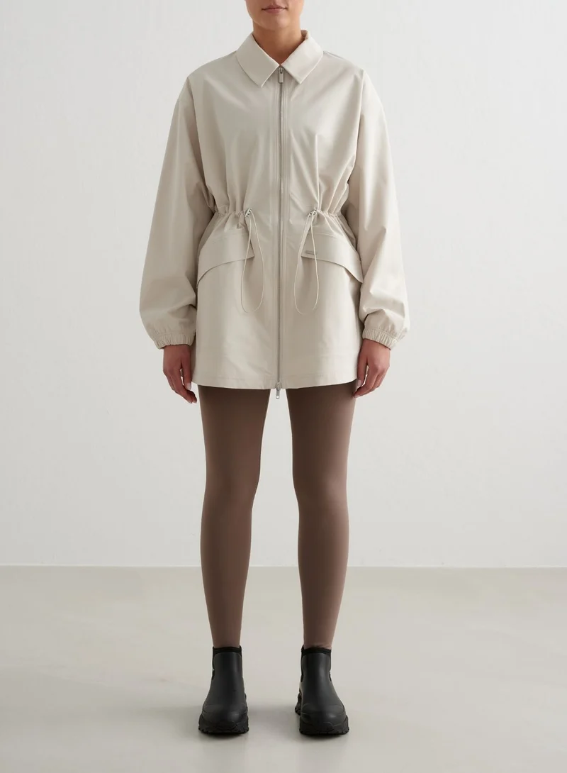 Clay Waterproof Zip Jacket