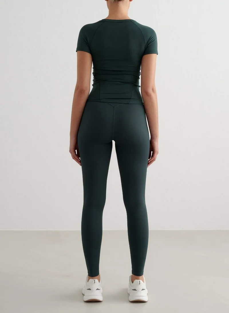 Deep Emerald Soft Basic Short Sleeve