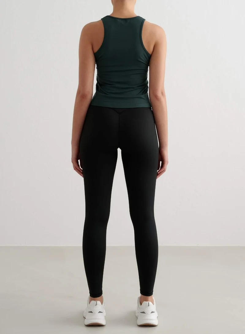 Deep Emerald Soft Basic Singlet