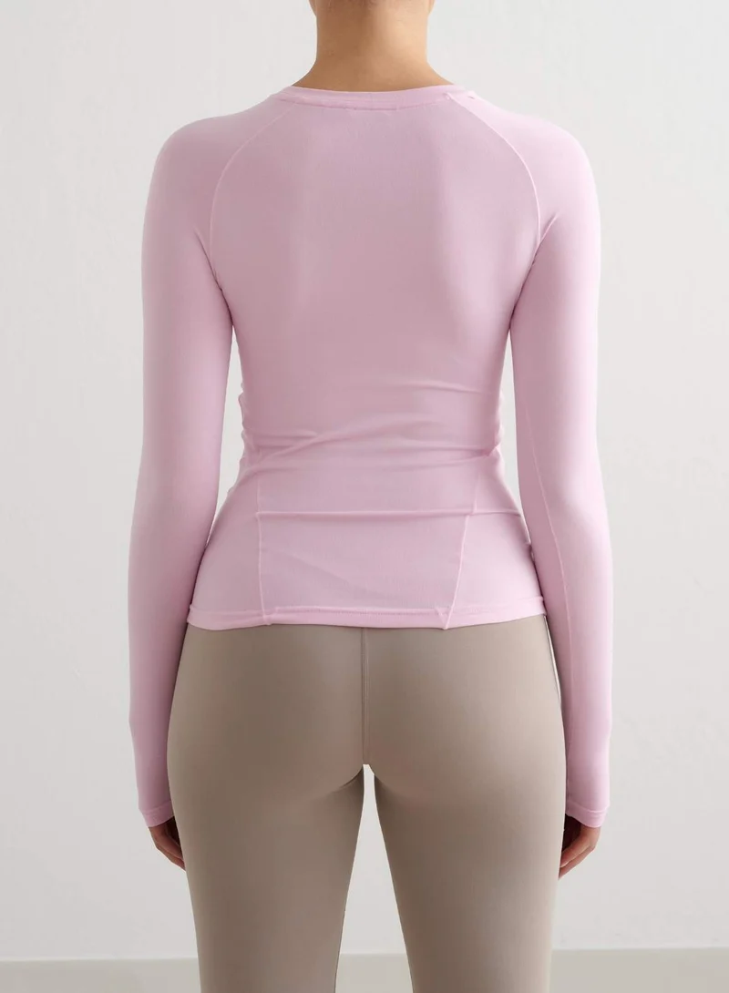 Cotton Candy Soft Basic Long Sleeve
