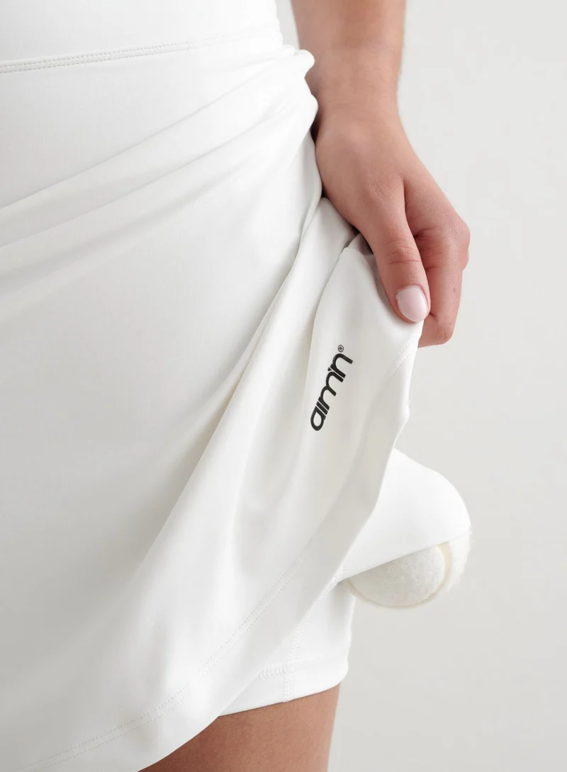 White Core Skort