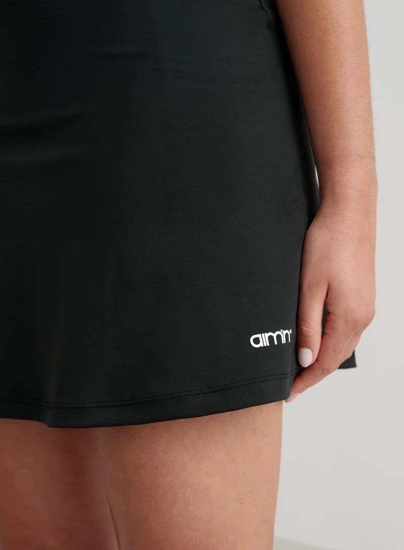 Black Core Skort