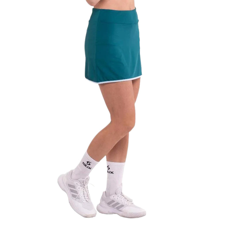 Falda Siux Silk Green Mujer 2026