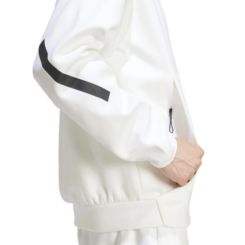 Z.N.E. Sweatjacke Herren - weiß
